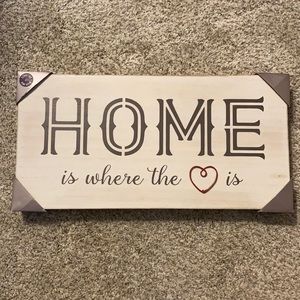 Home Is Where The Heart Is - wall decor